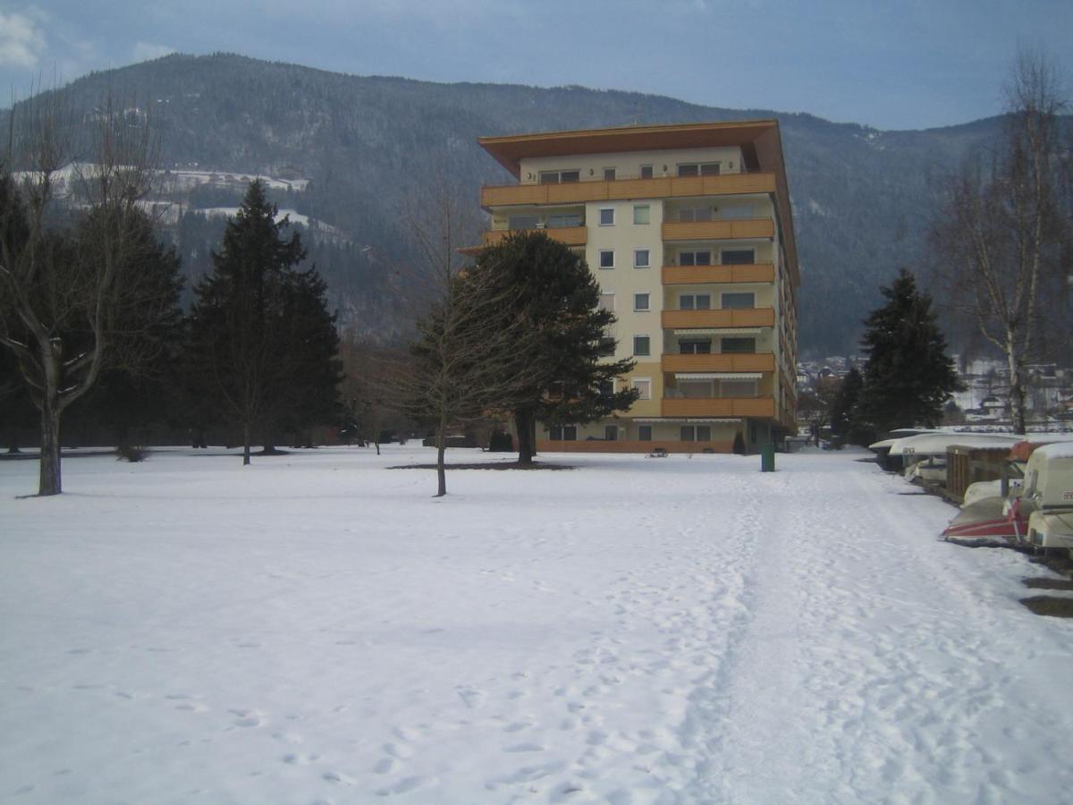 Kaernten Ossiacher See Apartment Zwei Zimmer Ferienwohnung Direkter Seezugang Strand Beheizte Schwimmhalle Bodensdorf Buitenkant foto